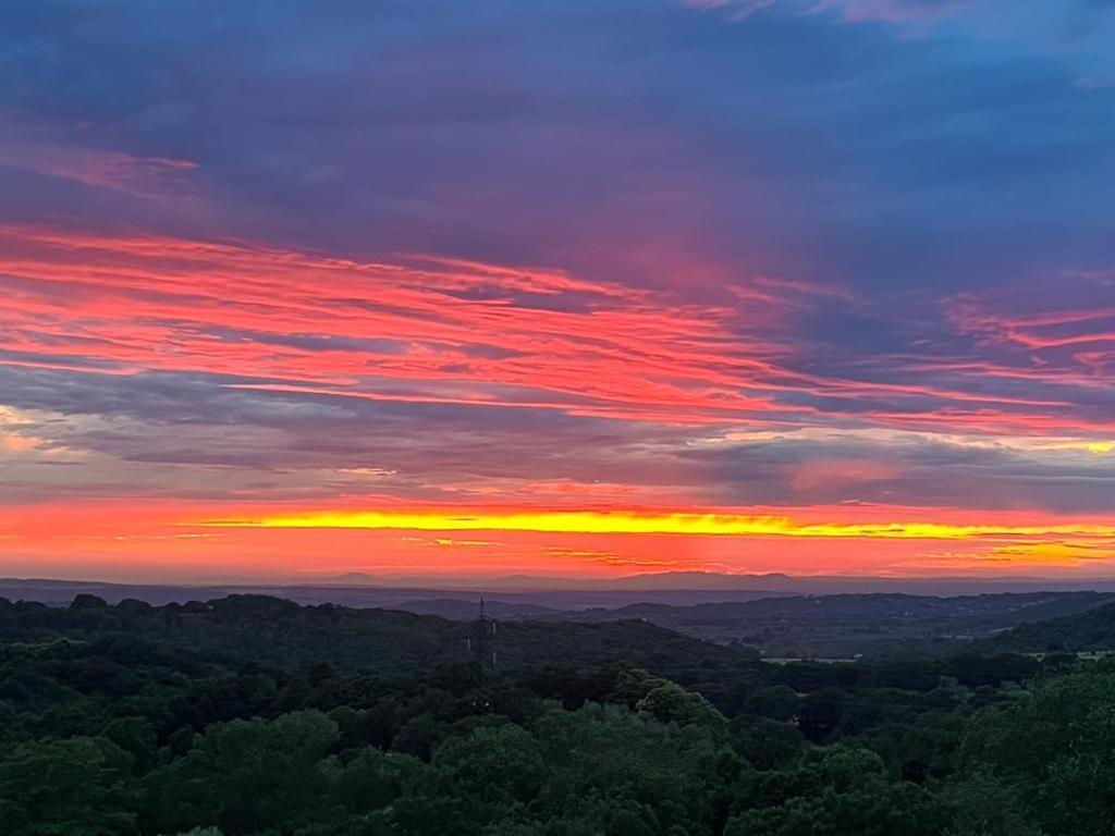 B&B Il Tramonto Barbarano Romano Kültér fotó
