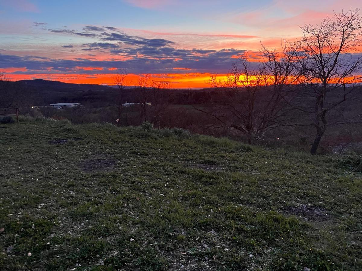 B&B Il Tramonto Barbarano Romano Kültér fotó